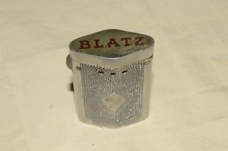 1930s 1940s Vtg/antique Blatz Beer Art Deco Advertising Cigarette Lighter
