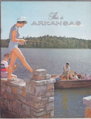 1961 Arkansas State Tourism Promotional Booklet