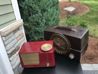 Antique Rca Victor Radio And Zenith Radio