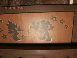 RARE Disney All Star Resort Movies Room Mickey Minnie Wall Coat Rack Shelf Prop 2