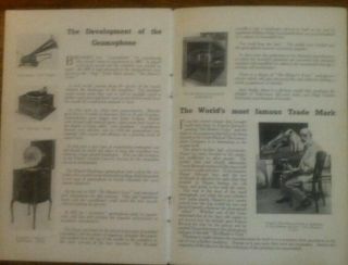 Gramophone memorabilia - HMV Booklet - ' Writing in Sound ' 3