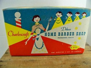 Home Barber Shop Deluxe By Charlescraft Professional Quality Wahl Vintage 1960 