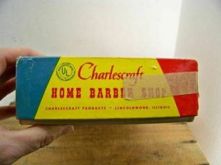 Home Barber Shop Deluxe by Charlescraft Professional Quality Wahl Vintage 1960 ' s 5