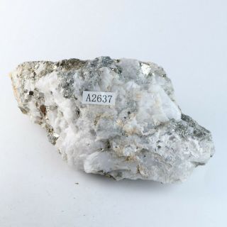 495g rare gold ore quartz specimen A2637 7
