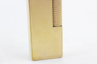 Vintage DUNHILL Gold Plate Cigarette LIGHTER (71g) 4