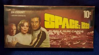 1976 Donruss Space 1999 Tv Show Sci - Fi Box (24 Packs)