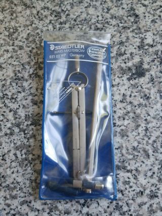Staedtler Precision Compass Model 551 Wp 02 Made In Germany