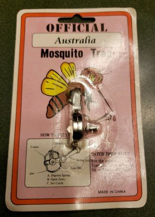 Official Austral Mosquito Trap - Catch Them Alive - Vintage Novelty Gag Gift