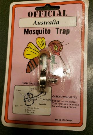 Official AUSTRAL Mosquito Trap - Catch Them Alive - Vintage Novelty Gag Gift 2