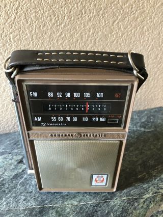 Vintage General Electric 15 Transistor Am/fm Radio P - 975d - And