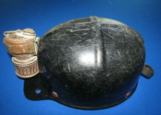 Vintage Msa Comfo Cap Low Vein Miner Helmet Mining Coal Mine Hard Hat