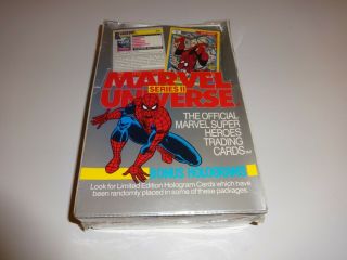 1991 Impel Marvel Universe Series 2 Heroes Trading Card Box