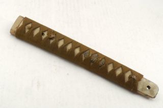 Ww2 Vintage Grip Tsuka Of Japanese Army Officer 