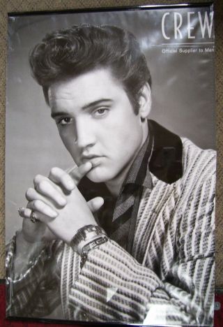 Elvis Presley Advertising/promo Crew Poster 22 1/2 " X 34 "