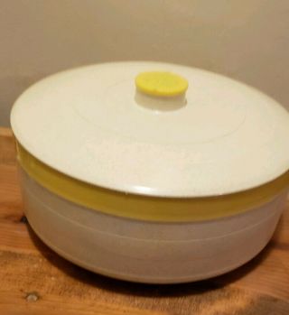 Vintage Cornish Therm - O - Ware Yellow Serving Dish Therm - O Serving Bowl