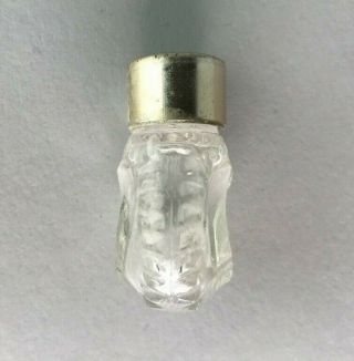Vintage Nina Ricci Coeur Joie Lalique Mini Heart Miniature Perfume Bottle 5