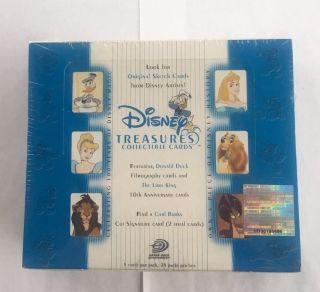 Upper Deck Disney Treasures Series 2 Trading Card Box,  - Very Htf