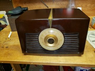 Rca/victor Table Top Bakelite Radio Model 8 - X - 541 1948