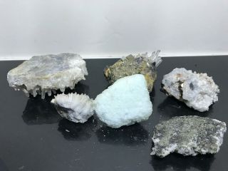 Vtg Collectors Geologist Mineral Crystal Quartz Spiritual Energy Specimen Rocks 7