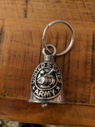 U.  S.  United States Army Tank Bell Pin Harley Riding Pin Guardian