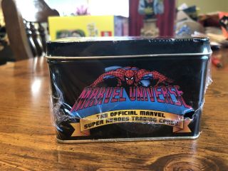 Marvel Universe Premiere Edition Tin Unopen 1990 Complete Set