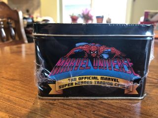 Marvel Universe Premiere Edition Tin Unopen 1990 Complete Set 3