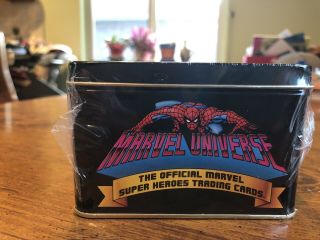 Marvel Universe Premiere Edition Tin Unopen 1990 Complete Set 4