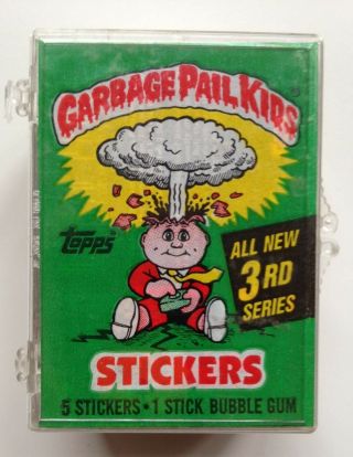 Garbage Pail Kids Complete 3rd Series Set,  Topps,  1986,  84ab - 124ab