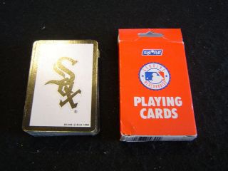 1989 Chicago White Sox Playing Cards