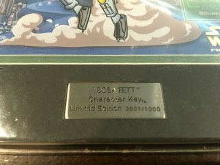 Star Wars ROTJ Character key Boba Fett 601/1000 Acme Archives Direct 2