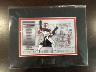 Star Wars Clone Character Key Arc Captain Trooper 44/750 Acme Archives Direct