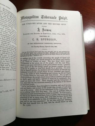 Metropolitan Tabernacle Pulpit Vol.  38 1892,  Spurgeon,  Pilgrim Publications 5