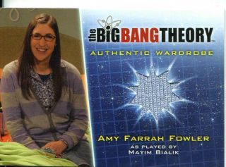 The Big Bang Theory Season 5 Costume Card M36 Amy Farrah Fowler