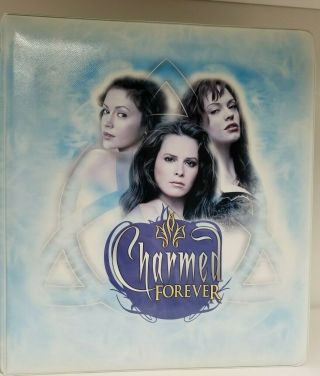 Charmed " Forever " 3 - Ring Trading Card Binder By Inkworks In 2007