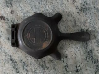 Vintage Griswold Mini Cast Iron Skillet Ashtray 5