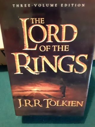 The Lord Of The Rings 3 Vol.  Set Soft Cover Edition W Sleeve