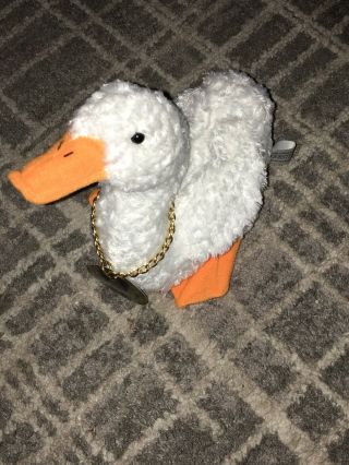 Rare David Copperfield ' s Webster Goose Duck White Beanbag Magic Plush Toy 2