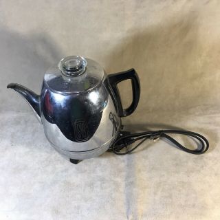 General Electric 48p40 Pot Belly Automatic Percolator Coffee Pot