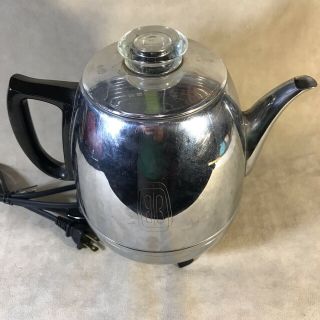 General Electric 48P40 Pot Belly Automatic Percolator Coffee Pot 2