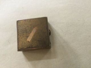 Vintage Metal Pocket Ashtray