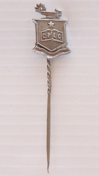 Vintage Clarendon Presbyterian Ladies College Ballarat Badge Crest Lapel Hat Pin