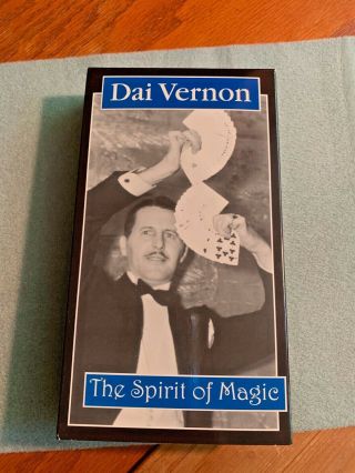Dai Vernon - The Spirit Of Magic - Vhs Video Tape