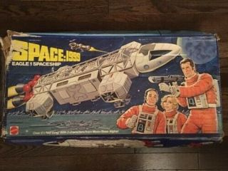 Vintage Space 1999 Mattel Eagle One 1 Transporter Box Only