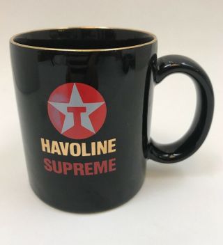 Texaco Havoline Supreme Motor Oil Coffee Cup Mug Tulsa Region