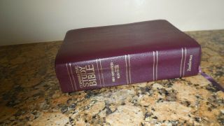 Comparative Study Bible,  Niv,  Amplified,  Kjv,  Updated Nasb,  Zondervan,  Leather