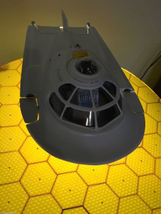 Moebius Fantastic Voyage Proteus Base Translight Print Bas Model Star Trek Prop