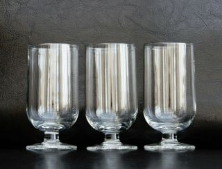 British Airways Business Class 3 X Champagne Flutes Glasses