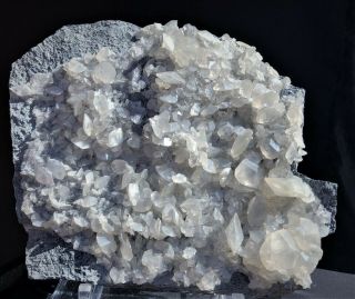 11.  2lbs Platy Calcite Crystals On Matrix From Hunan,  China