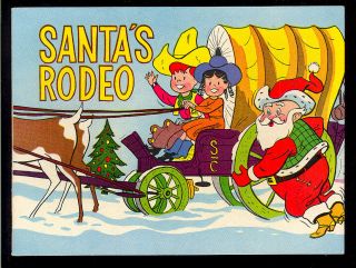 Santa’s Rodeo Nn Mini - Comic Christmas Giveaway Promo 1964 Fn - Vf