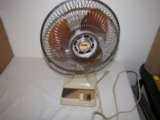 9 " Bestron Oscillating 2 Speed Fan - Retro - Vintage - &